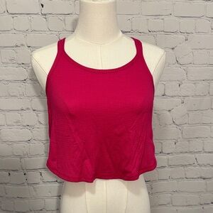 Lululemon Athletica Pink Cropped Tank